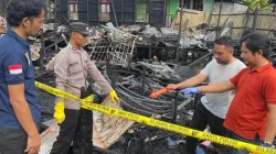 Empat Rumah Warga di Hulu Sungai Utara Hangus Terbakar, Diduga Akibat Korsleting Listrik
