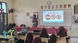 Satlantas Polres Tangsel Edukasi Pelajar SDN